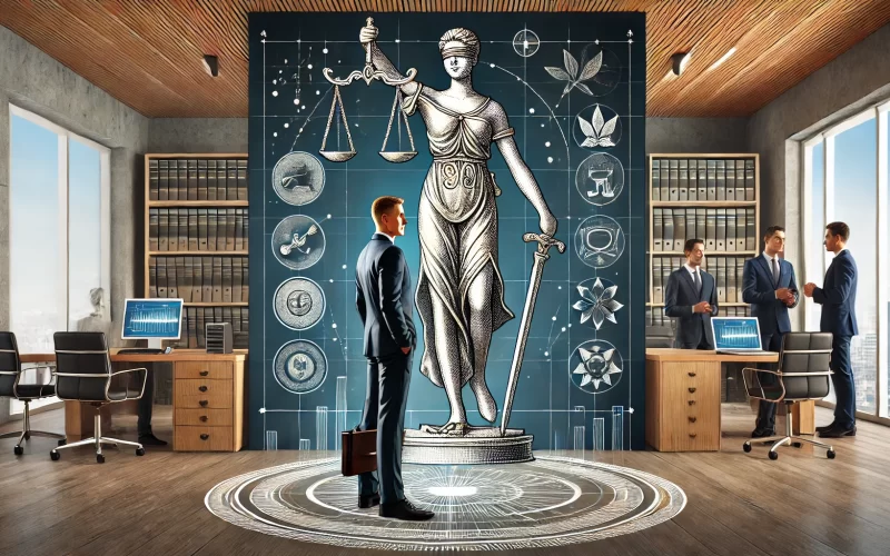 modelo da marca juridica de um advogado